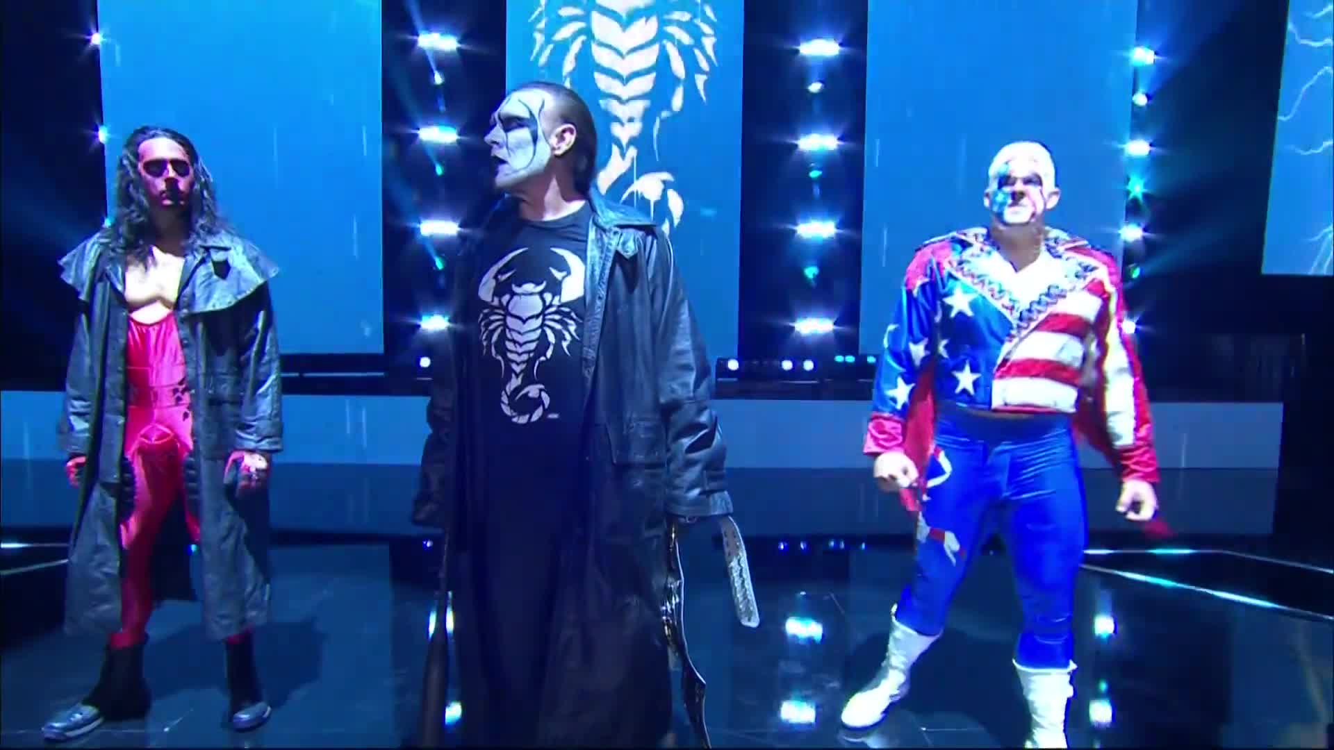 Resultados AEW Revolution Sting sale victorioso en su lucha de retiro